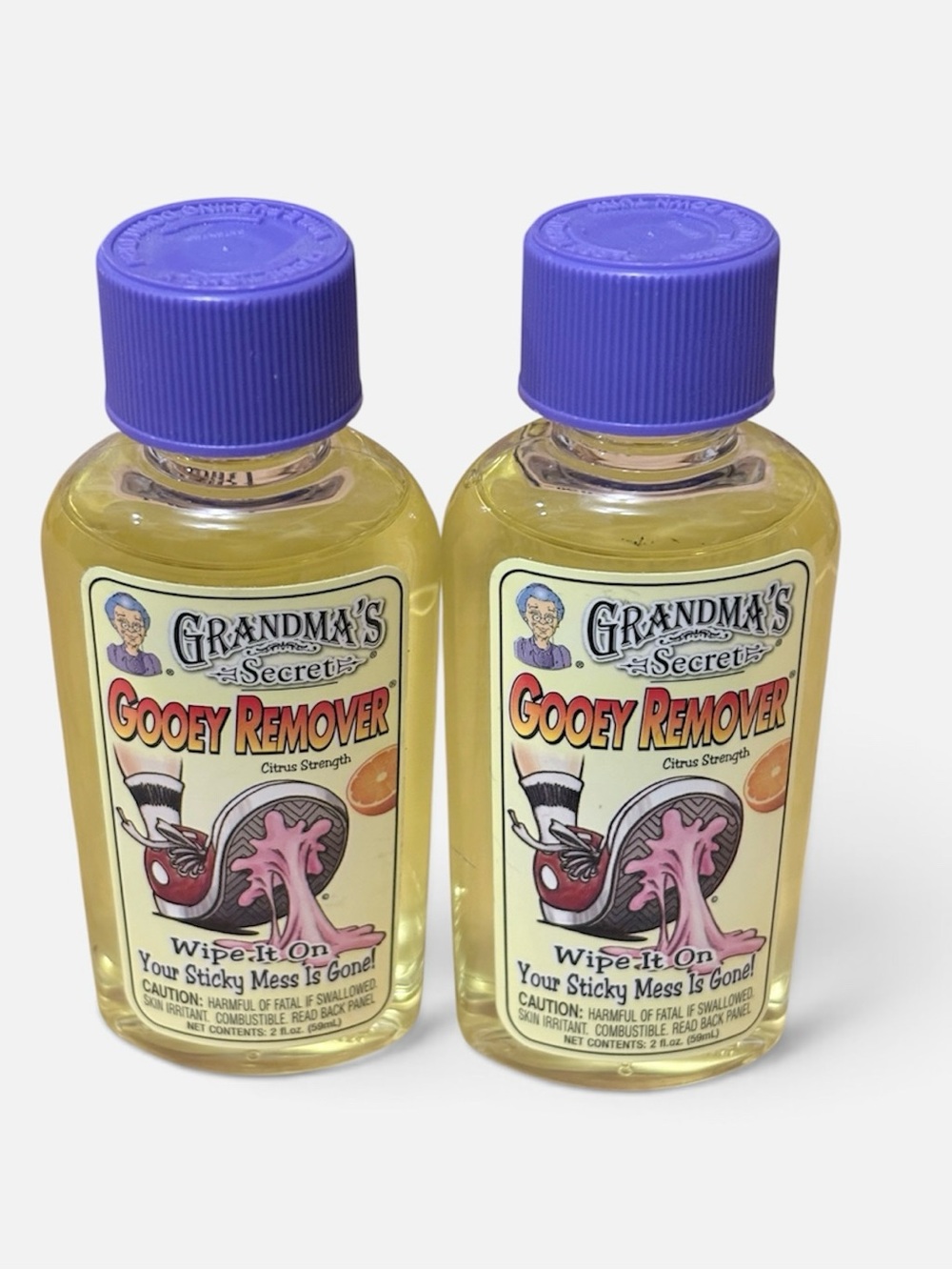 Grandma’s Secret Gooey Remover - Citrus Strength - Pack of two/2 fl. oz.